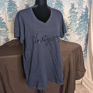 Thirty-One Exclusive Consultant V-Neck Tee | Navy Blue | Size XL